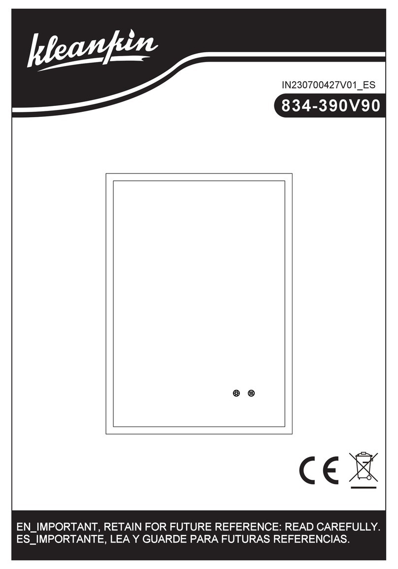 kleankin 834-390V90 manual