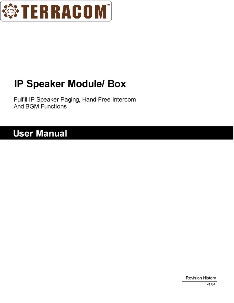 Terracom IPSM-2C20 user manual