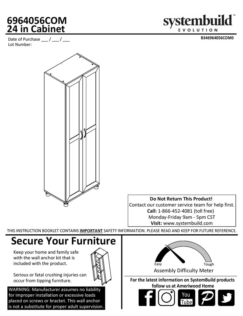 Systembuild Evolution 6964056COM User manual Systembuild Evolution 6964056COM User manual