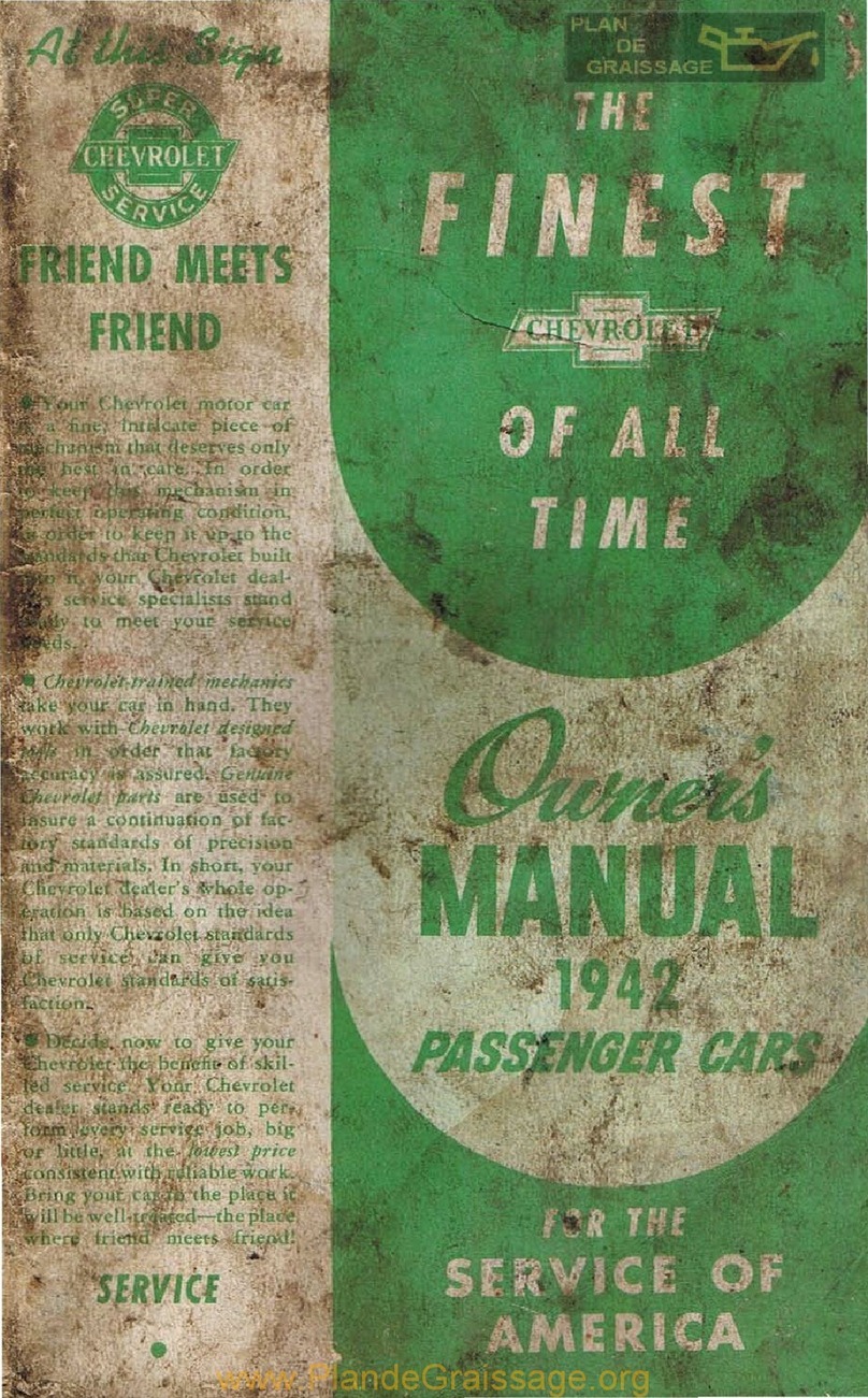 GM Chevrolet 1942 User manual