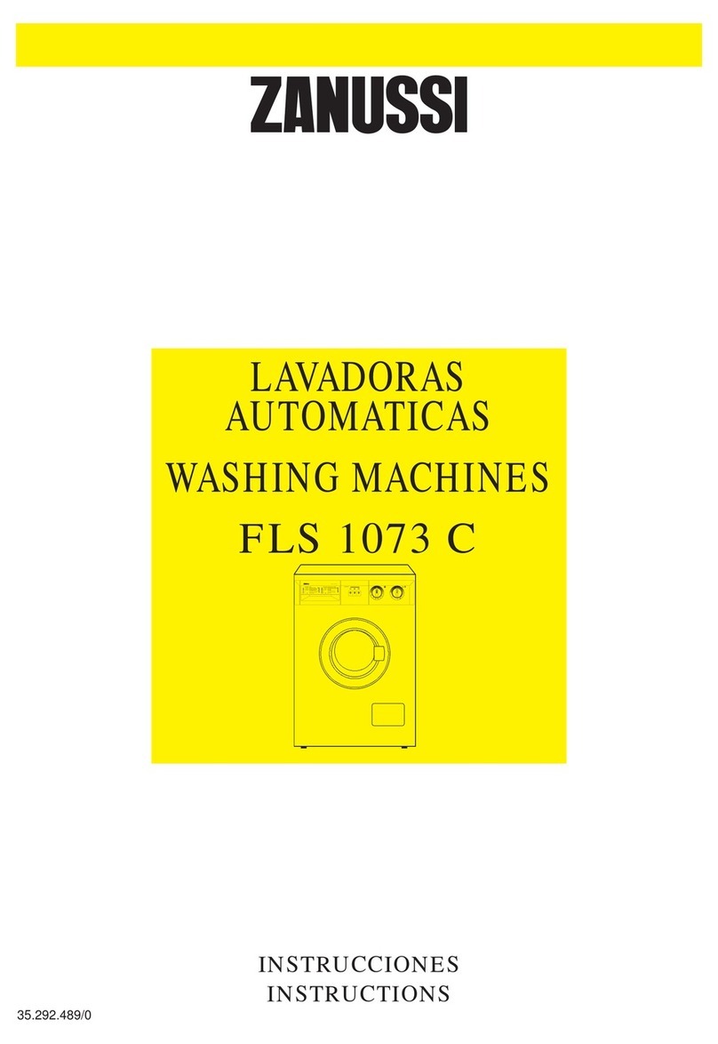 Zanussi FLS 1073 C User manual