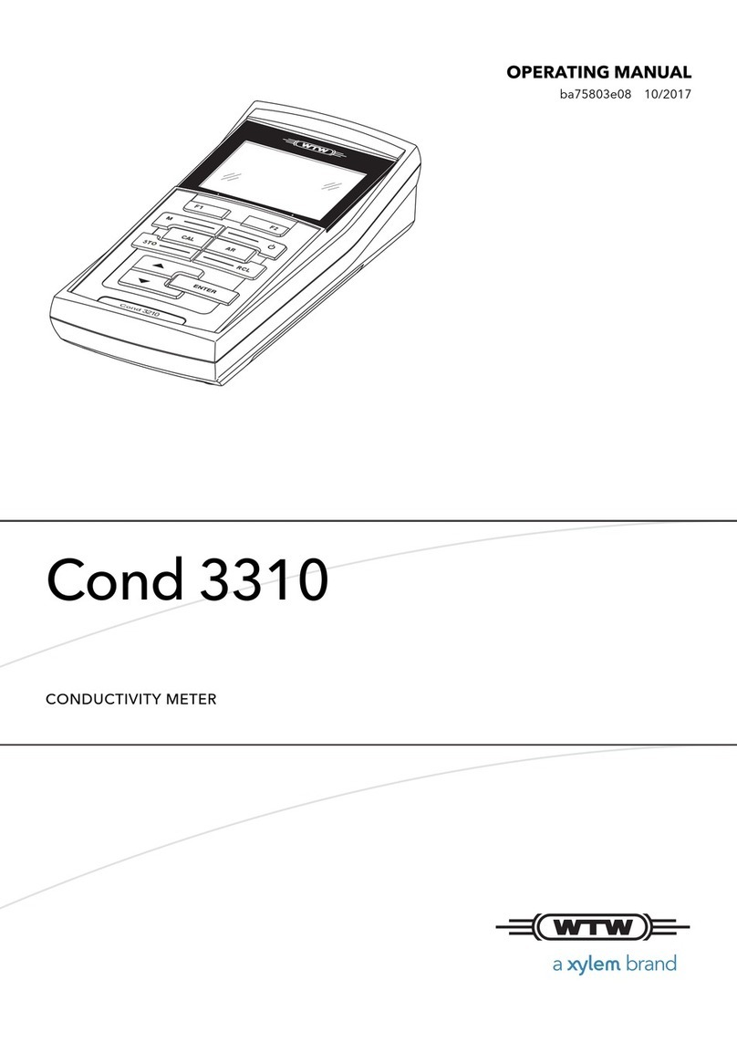 Xylem WTW Cond 3310 User manual