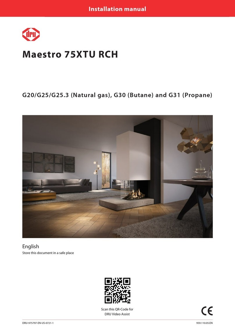 Dru Maestro 75XTU RCH User manual