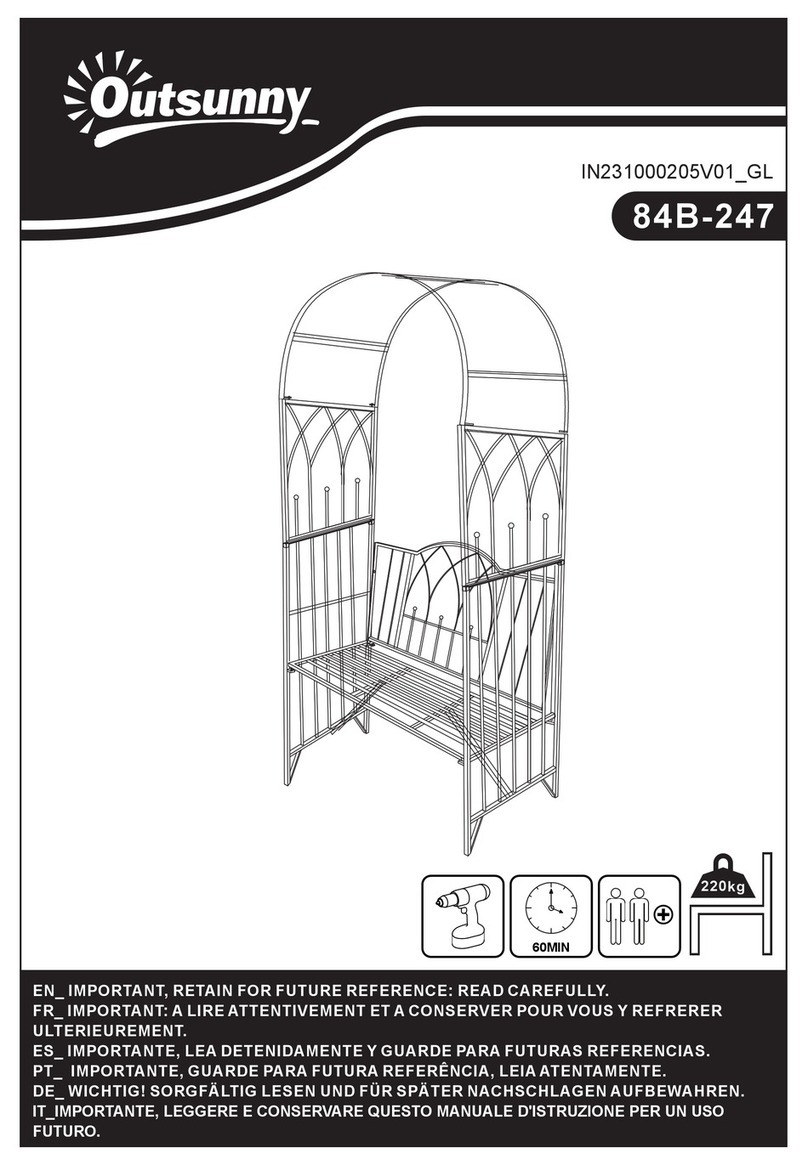 Outsunny 84B-247 User manual