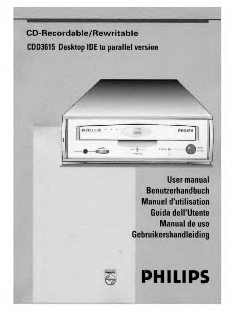 Philips CDD3615 User manual
