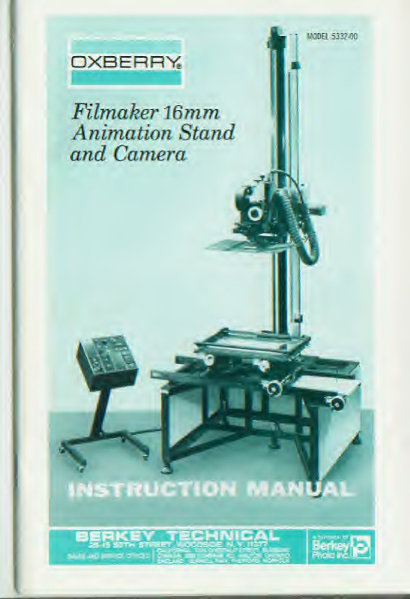 Berkey OXBERRY Filmaker 5332-00 instruction manual