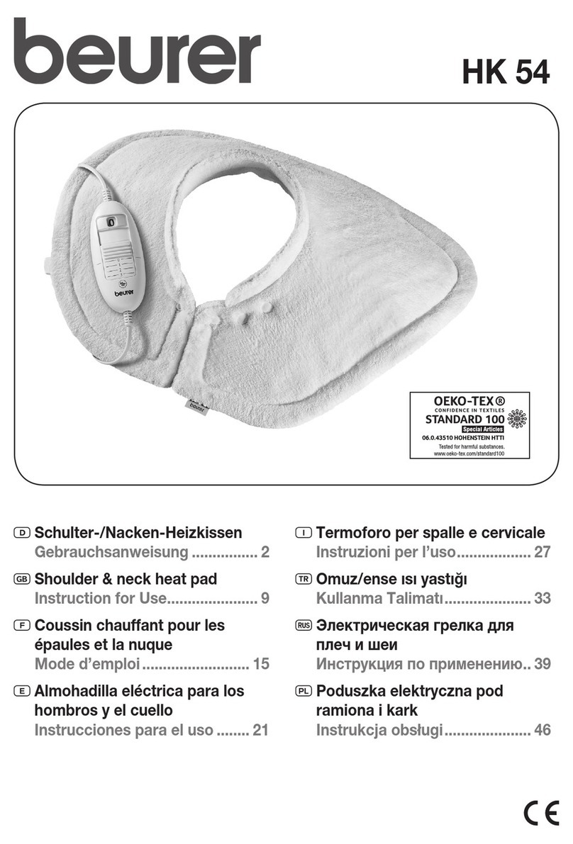 Beurer HK 54 Instructions for use