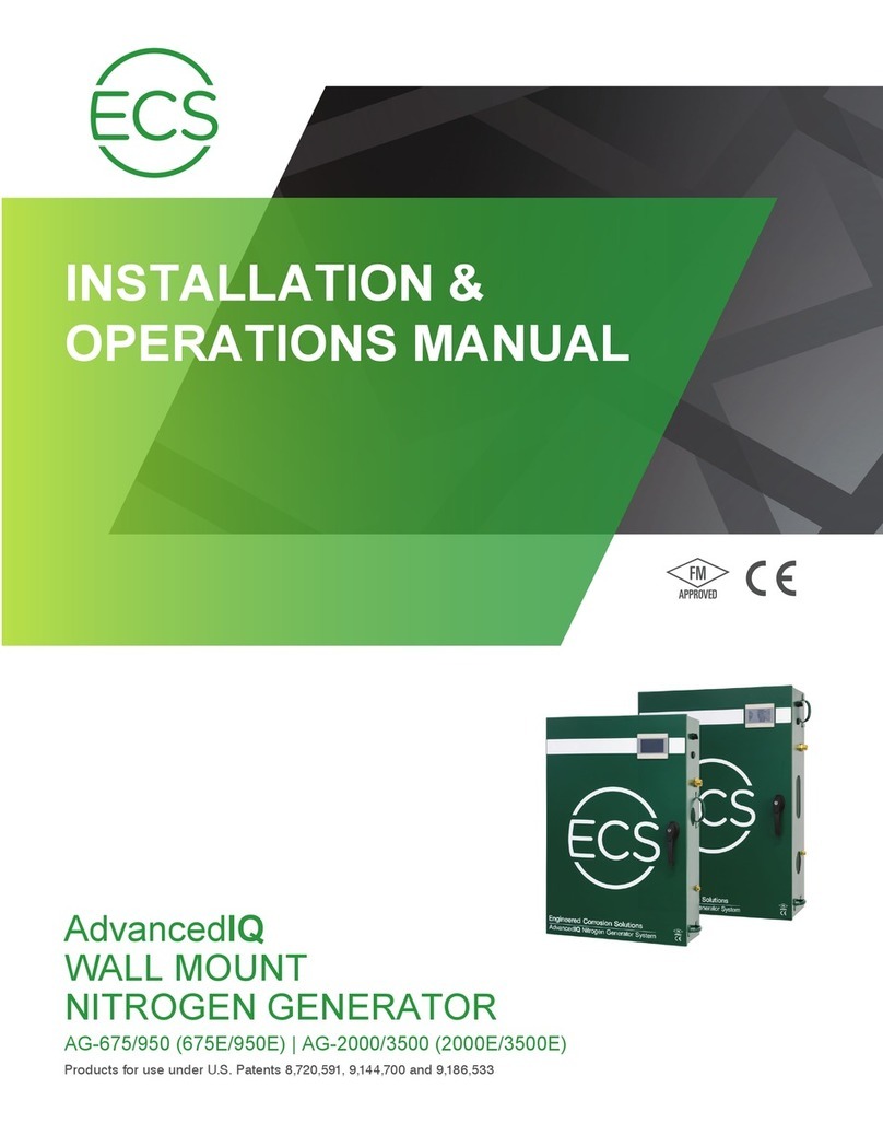 ECS AdvancedIQ AG-675 Installation & operation manual