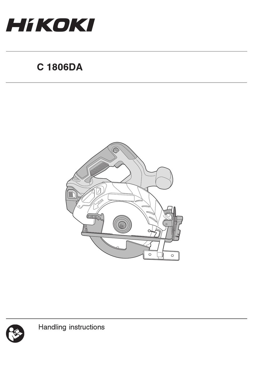 HIKOKI C 1806DA User manual