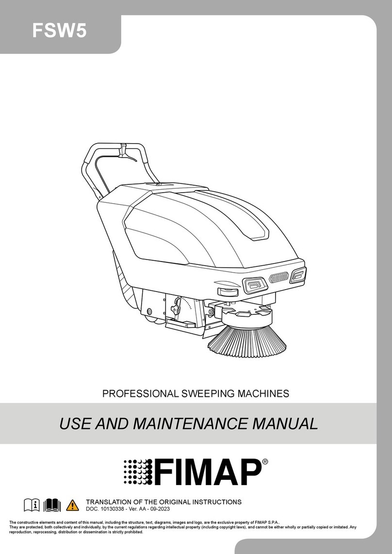 Fimap FSW5 Use and maintenance manual