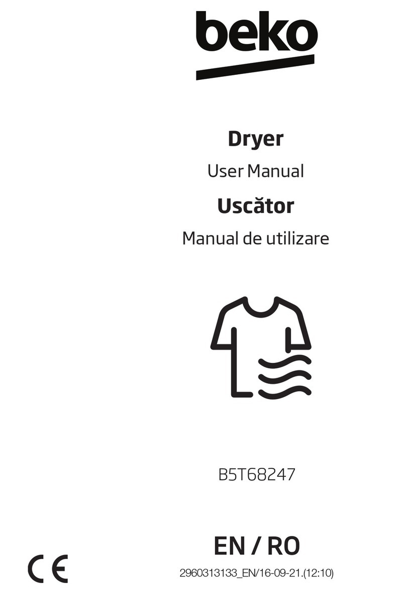 Beko B5T68247 User manual