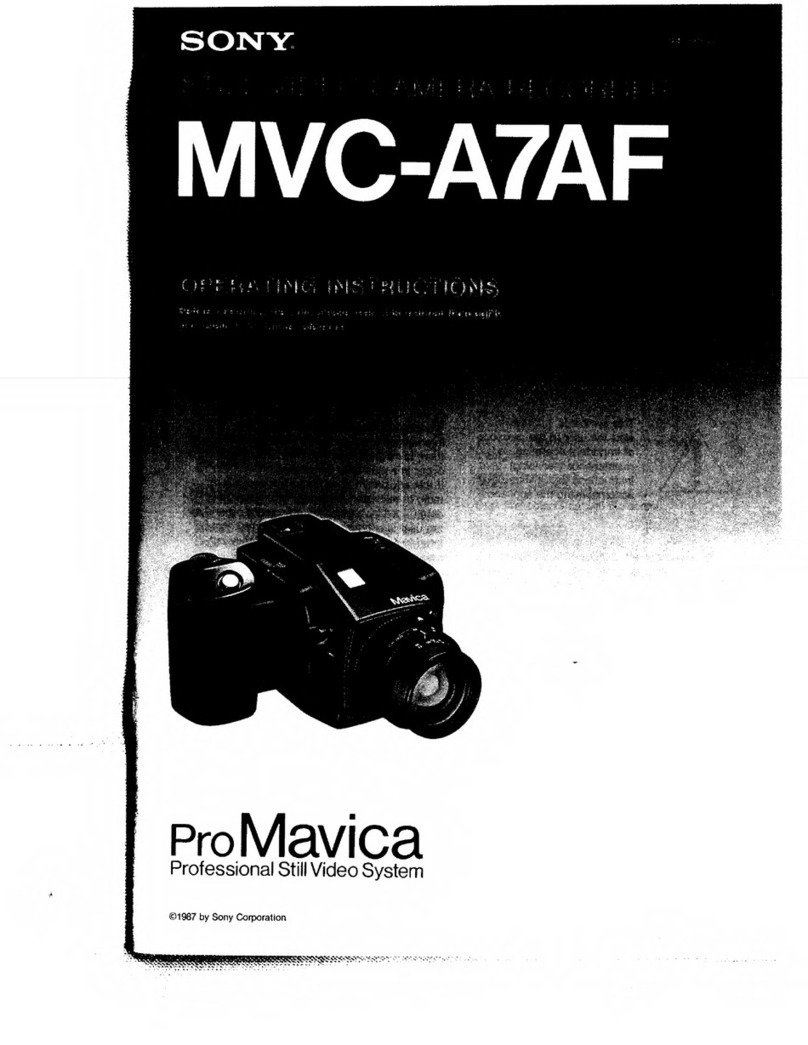 Sony ProMavica MVC-A7AF User manual