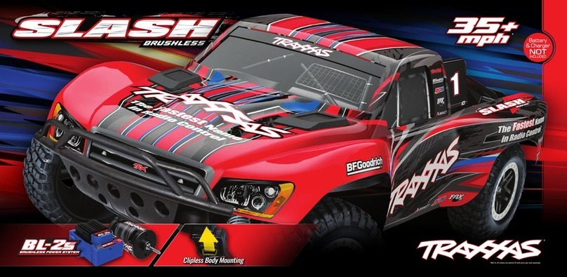 Traxxas Slash 1:10 2WD RTR BL-2S User manual