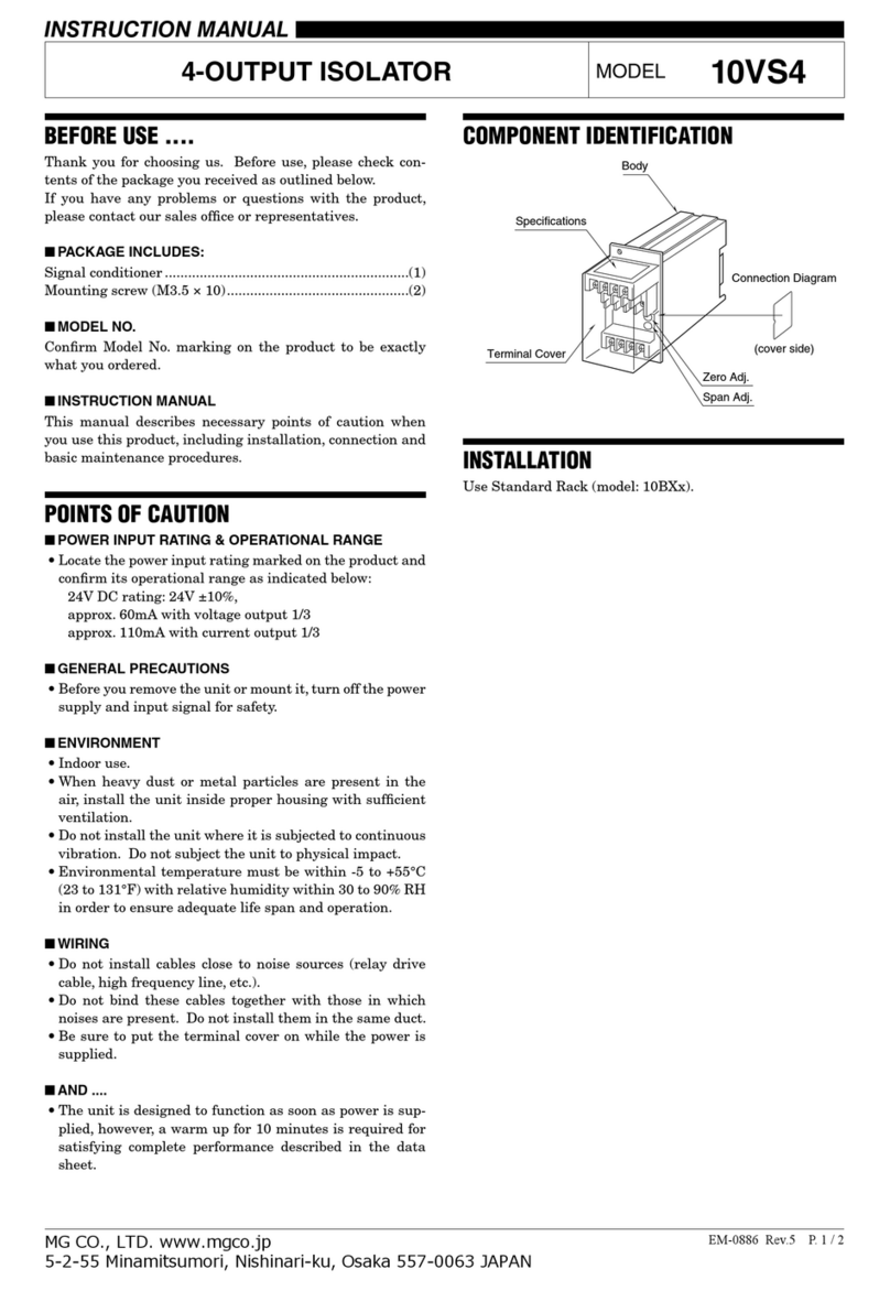 M-system 10VS4 instruction manual