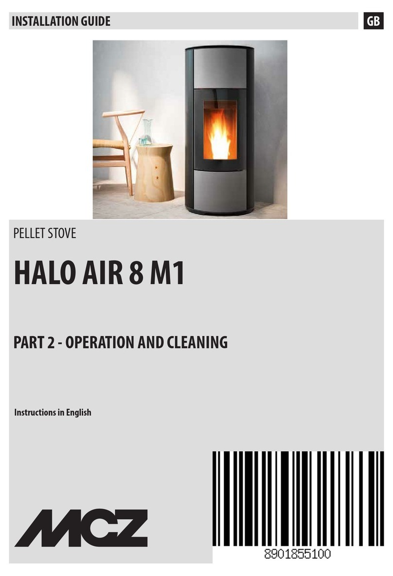 MCZ HALO AIR 8 M1 User manual