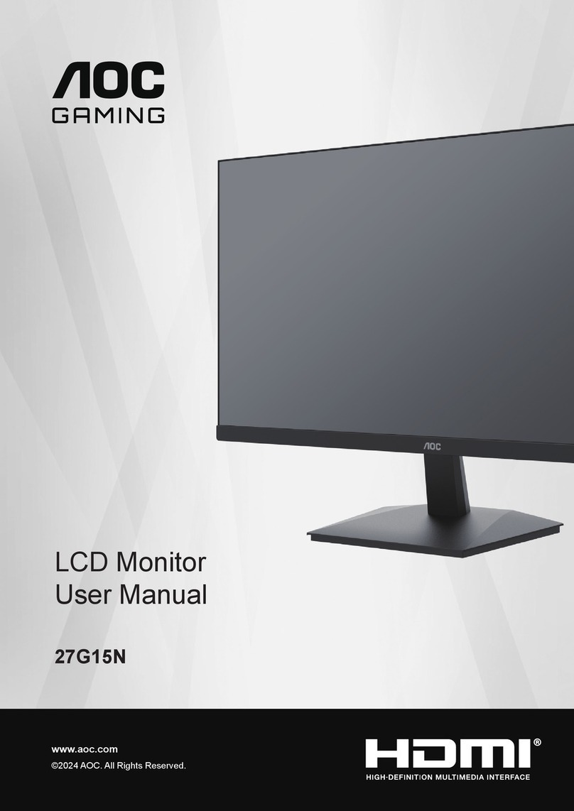 AOC 27G15N User manual
