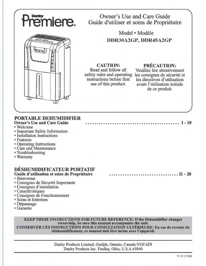 Danby Premiere DDR30A2GP Assembly instructions