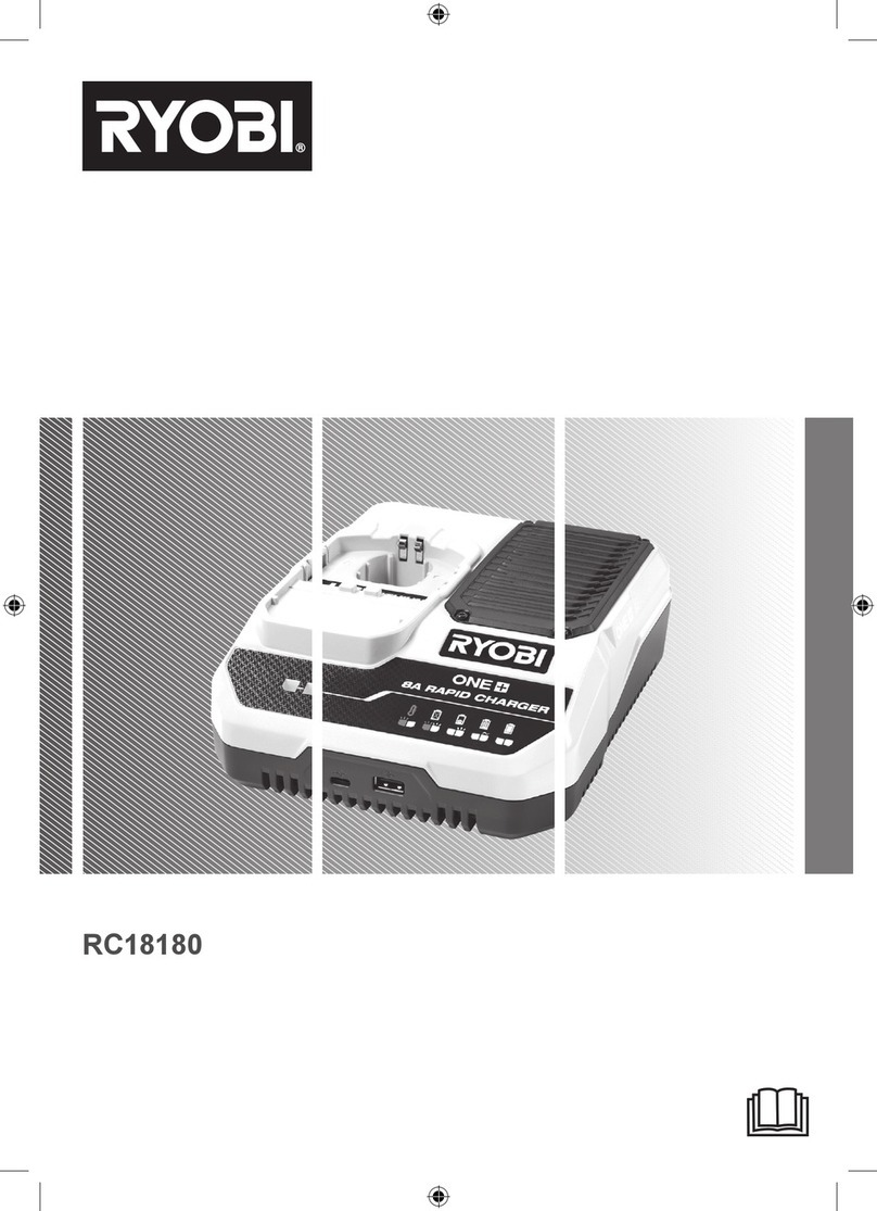 Ryobi RC18180 User manual