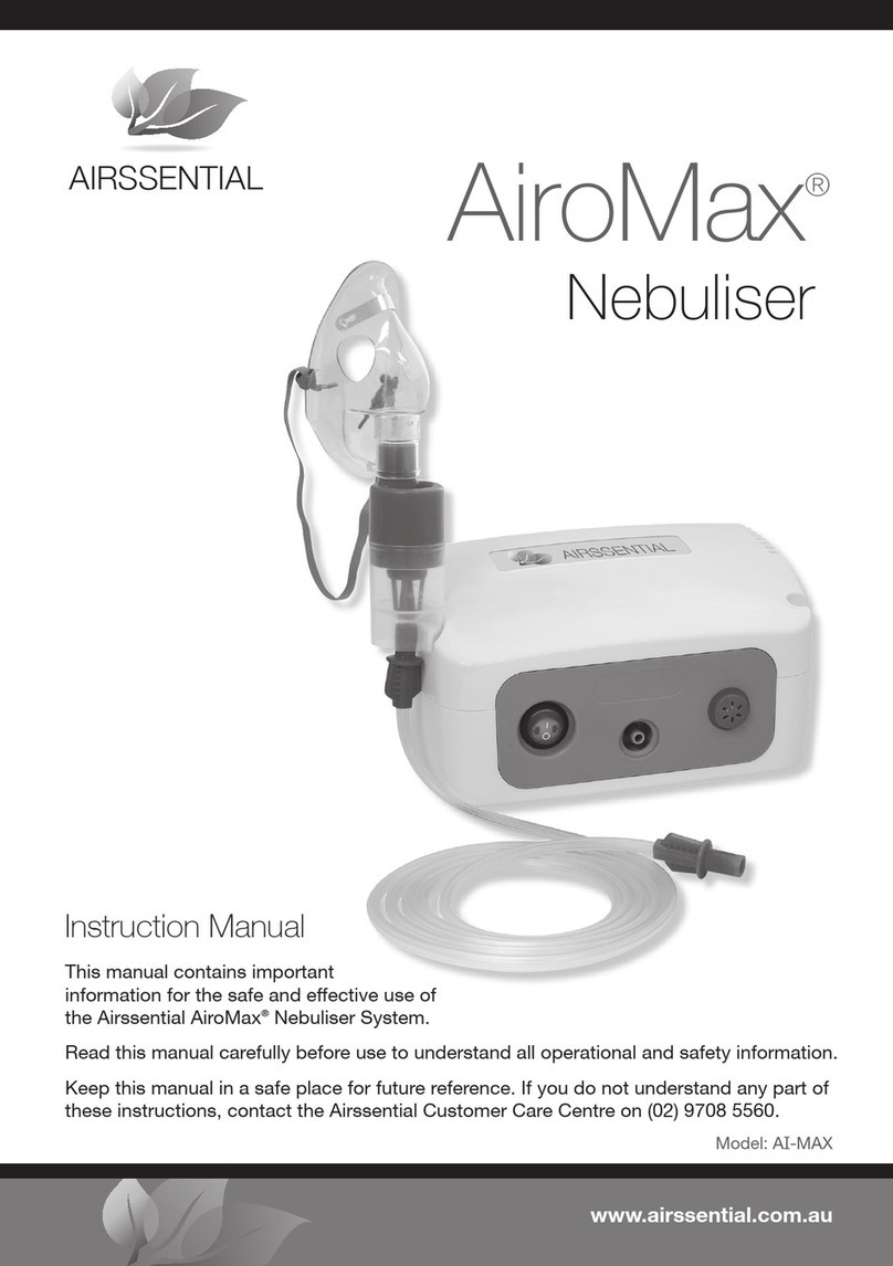 Airssential Home AiroMax AI-MAX instruction manual