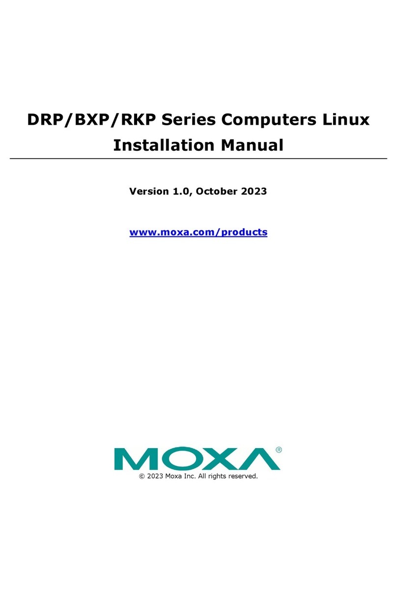 Moxa Technologies DRP Series User manual