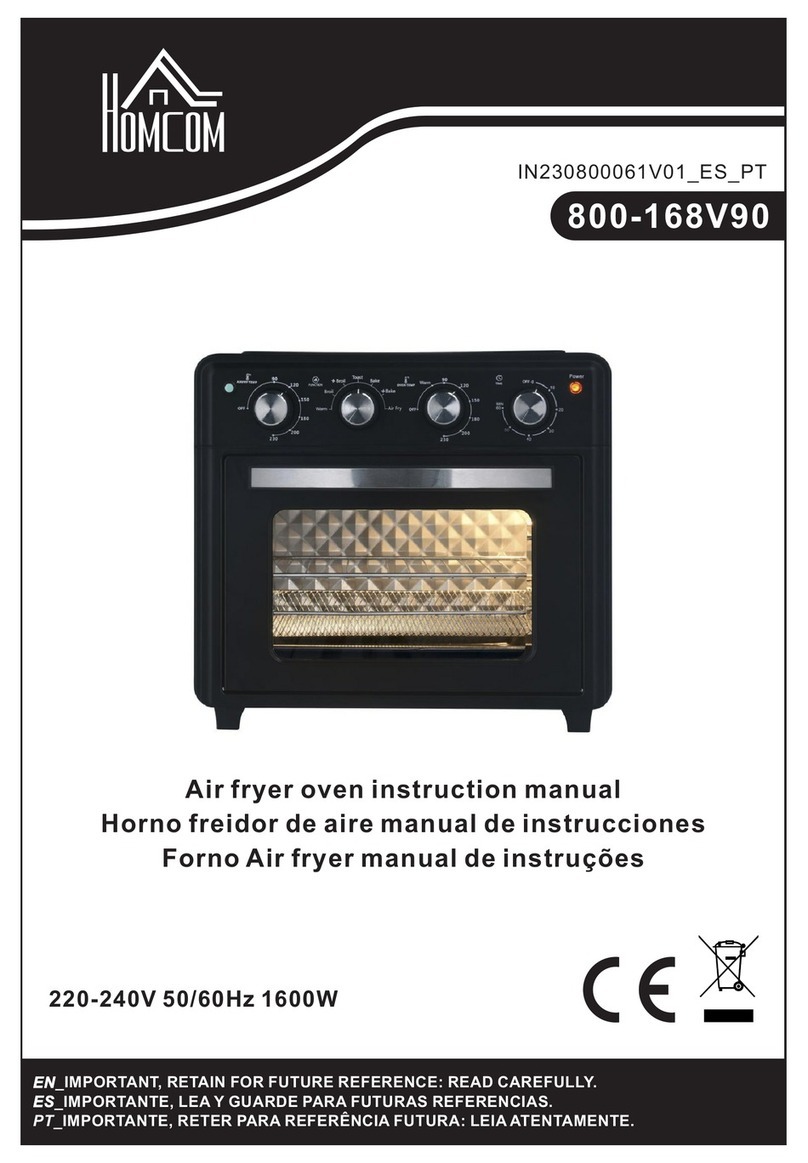 HOMCOM 800-168V90 instruction manual