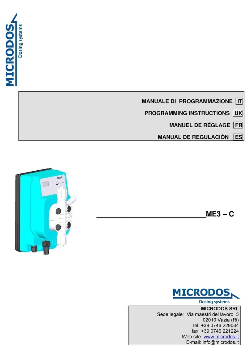 MICRODOS ME3-C Installation manual