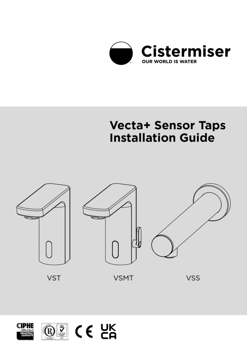 Cistermiser Vecta+ VST installation guide