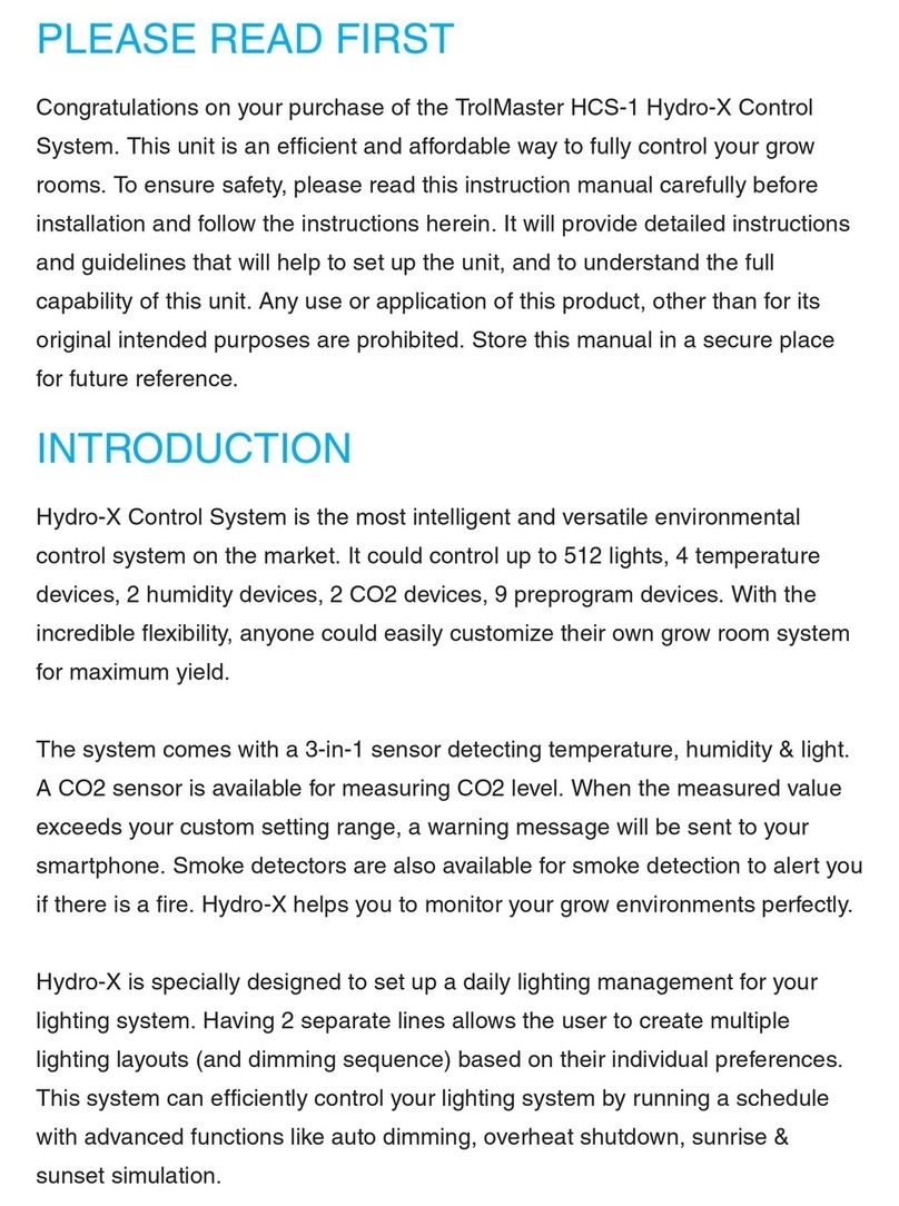 TrolMaster HCS-1 User manual