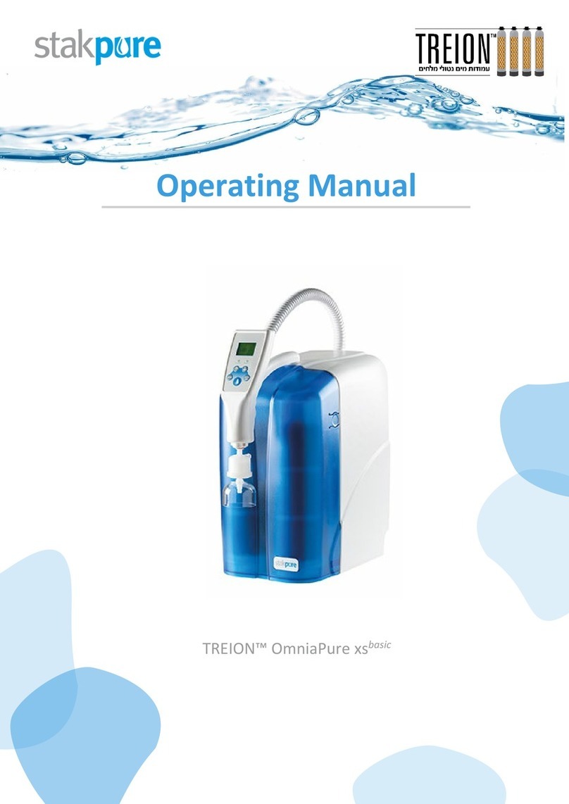 Stakpure TREION OmniaPure xs basic operating manual