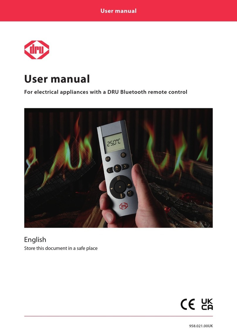 Dru Virtuo Evolve 100 User manual