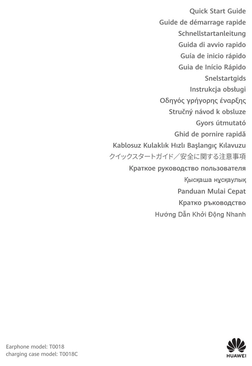 Huawei T0018 User manual