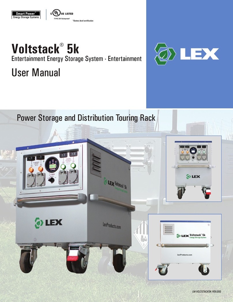 Lex Voltstack 5k user manual Lex Voltstack 5k user manual