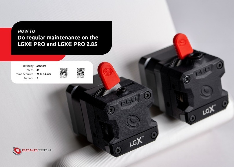 Bondtech LGX PRO How-to