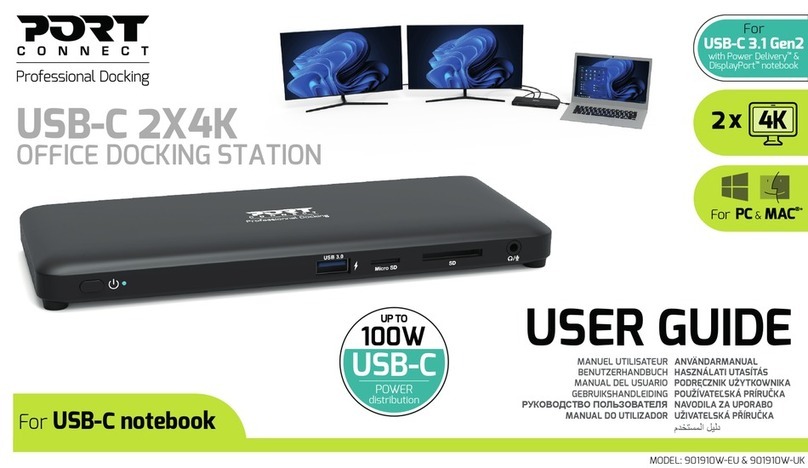 PORT CONNECT 901910W-EU user guide
