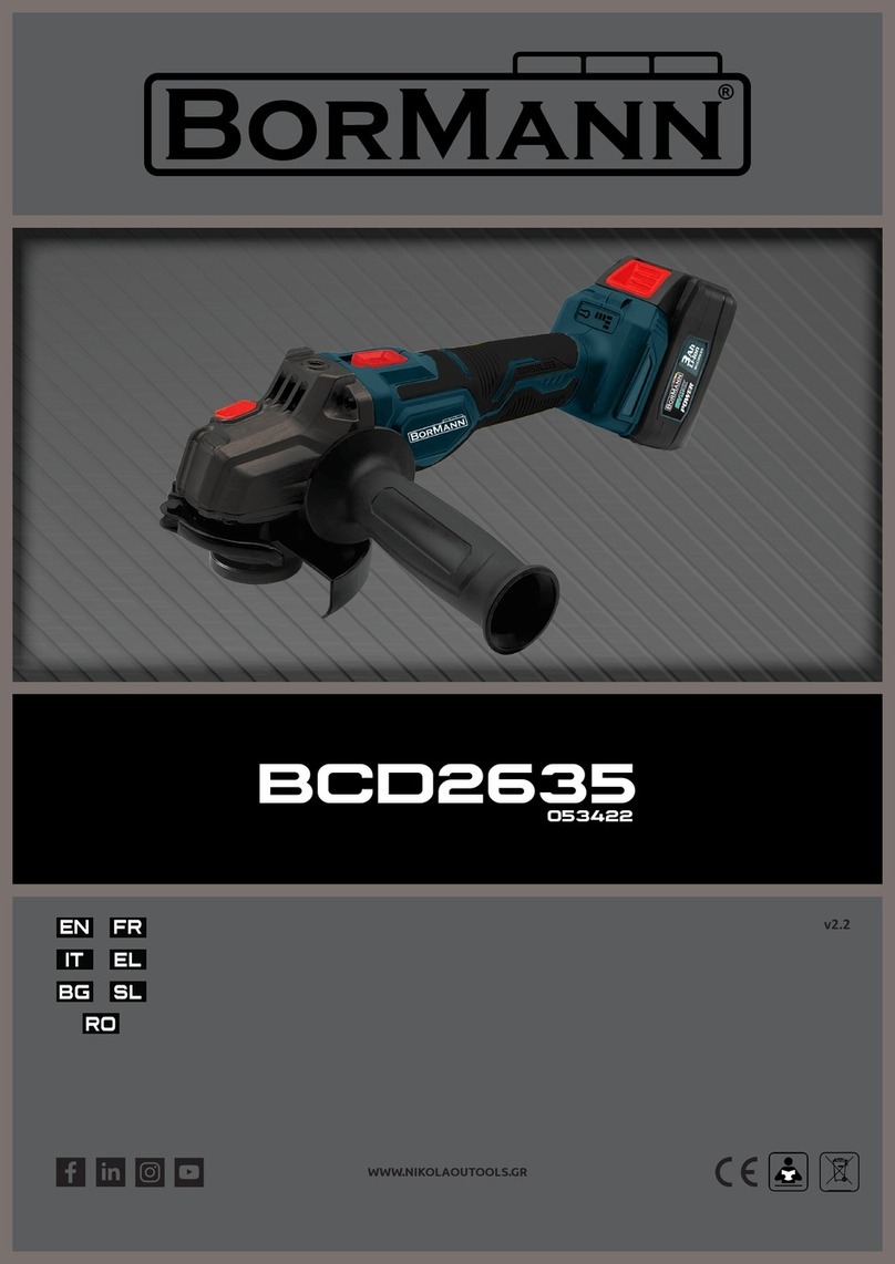 BorMann BCD2635 manual