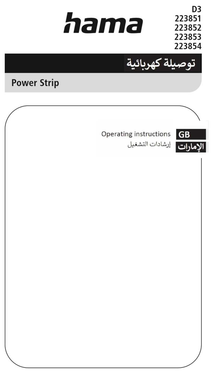 Hama D3 223851 operating instructions