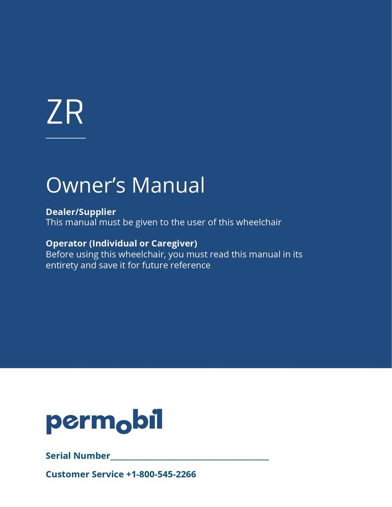 Permobil 2 Series User manual