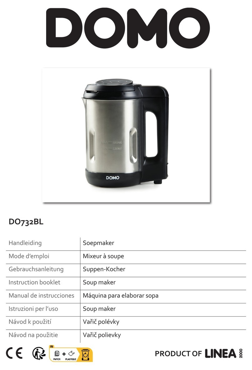 Linea 2000 DOMO DO732BL User manual