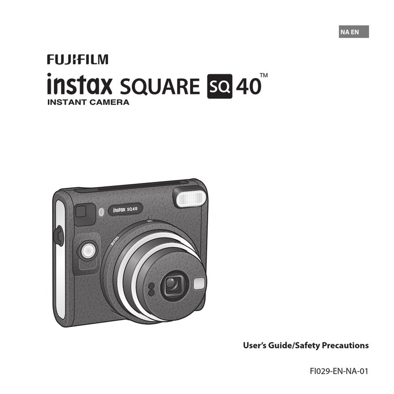 FujiFilm instax SQUARE SQ40 User manual