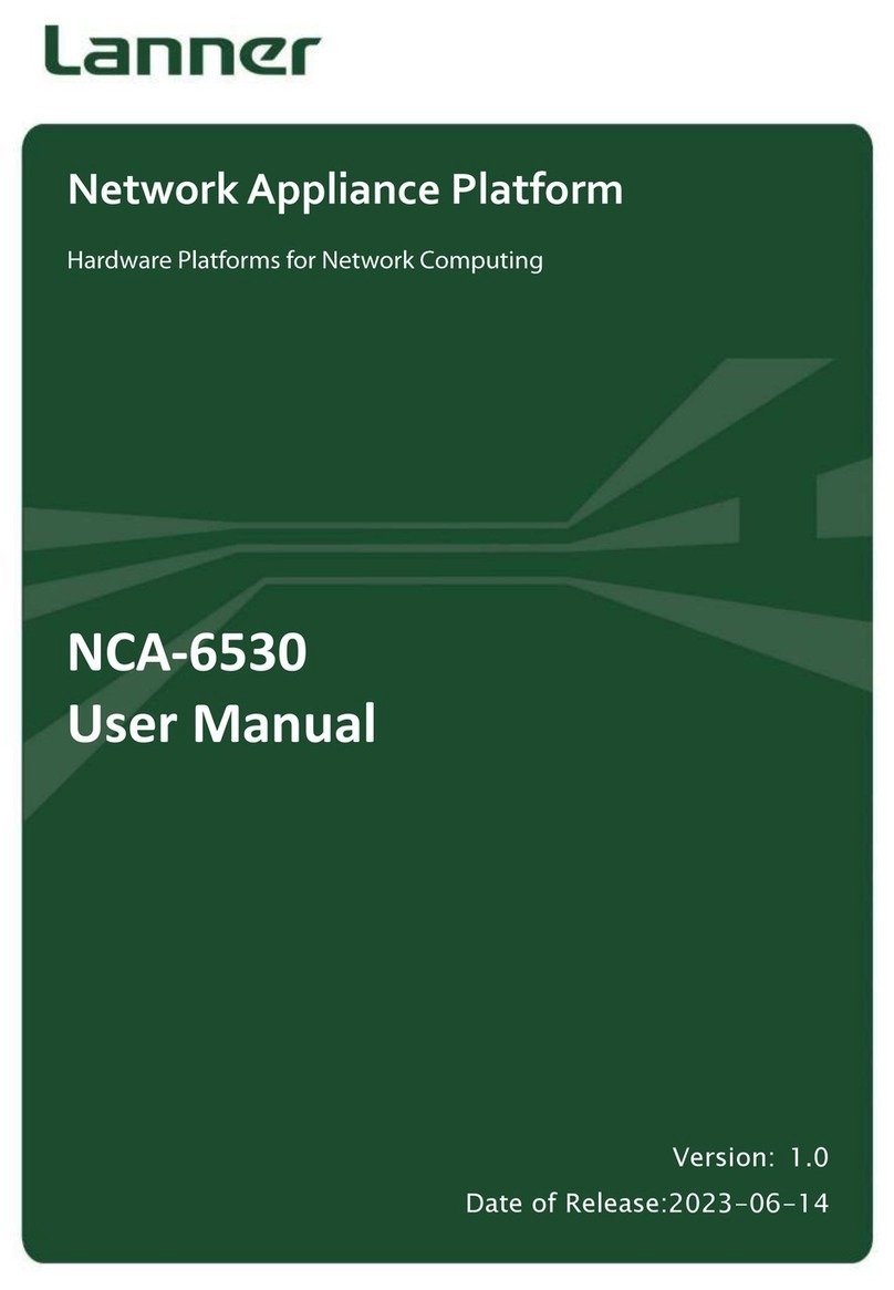 Lanner NCA-6530 user manual Lanner NCA-6530 user manual
