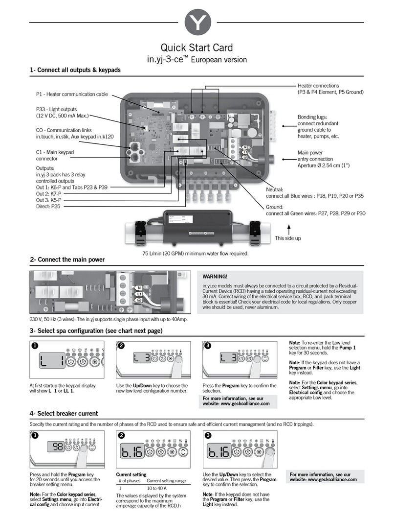 Gecko in.yj-3-ce Technical manual