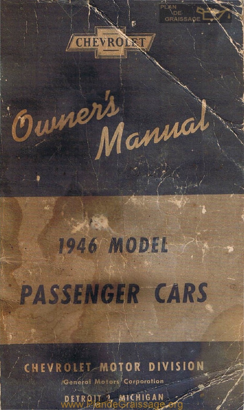 GM Chevrolet 1946 User manual