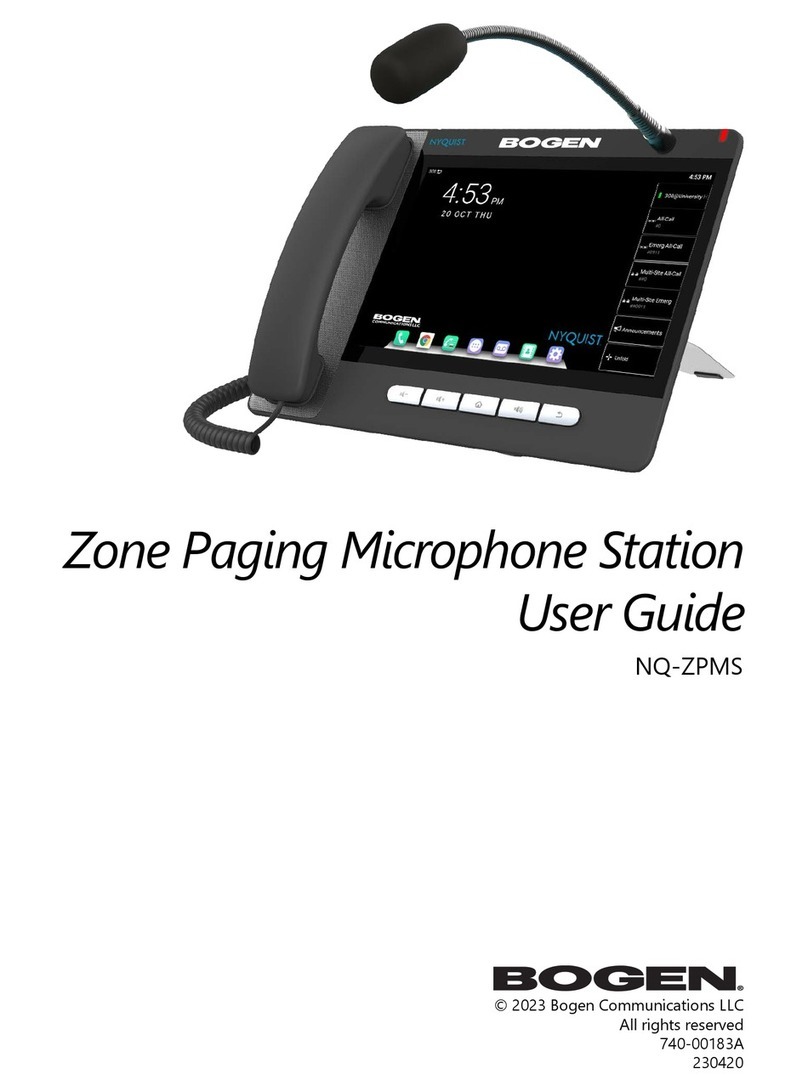Bogen NQ-ZPMS user guide