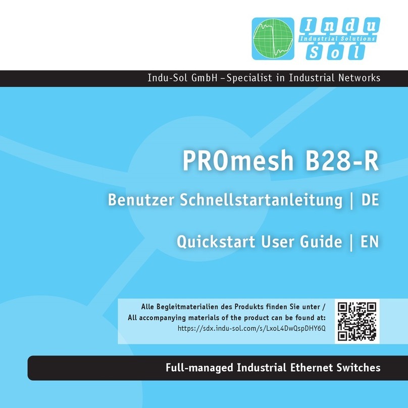 Indu-Sol PROmesh B28-R Quick start user guide