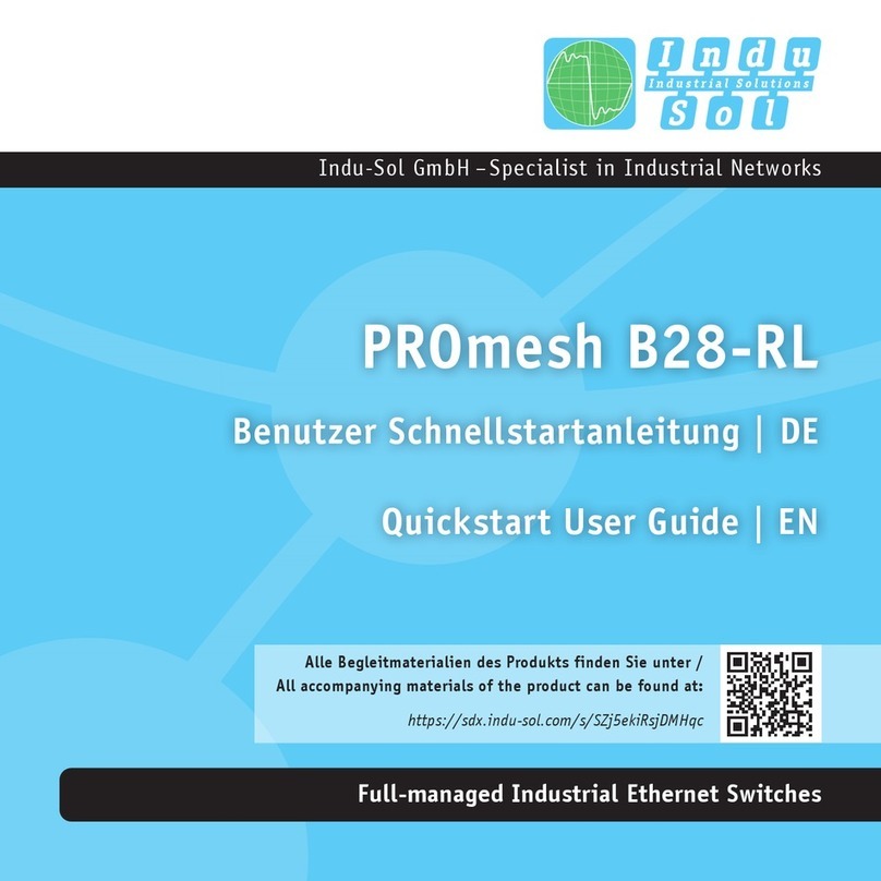 Indu-Sol PROmesh B28-RL Setup guide
