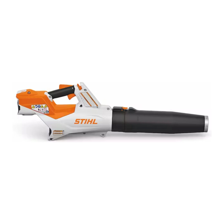 Stihl BGA 60 User manual