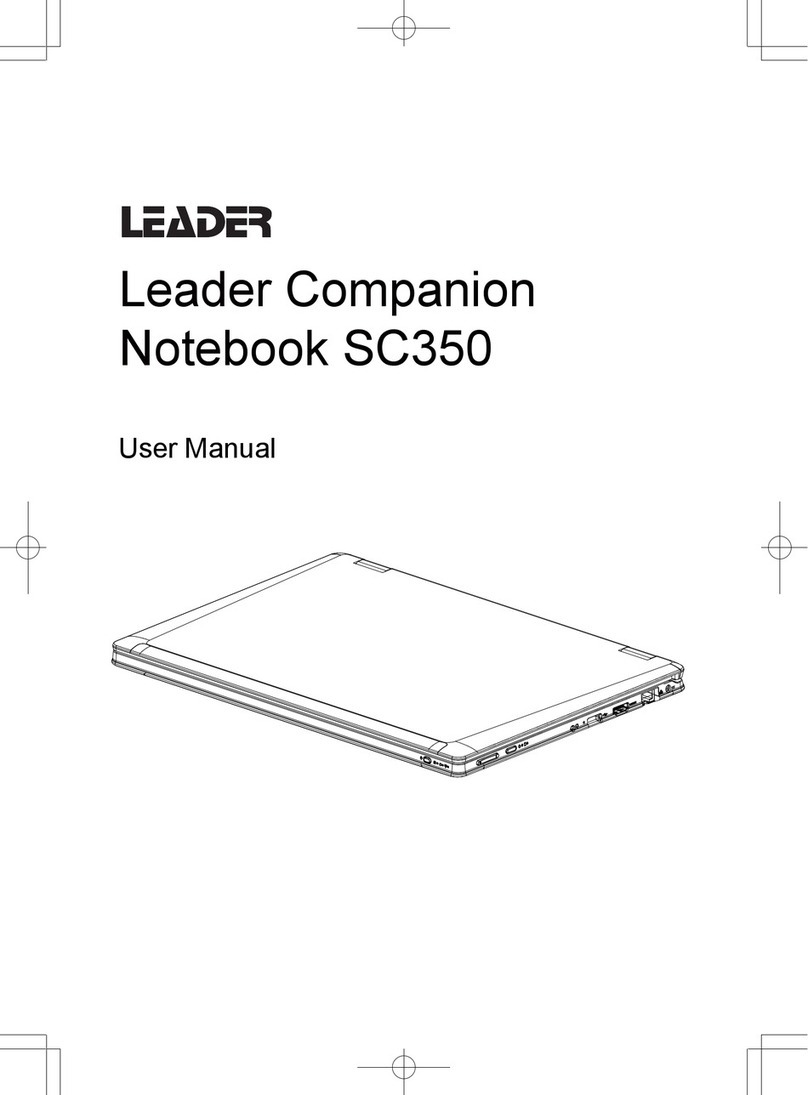 Leader SC350 user manual