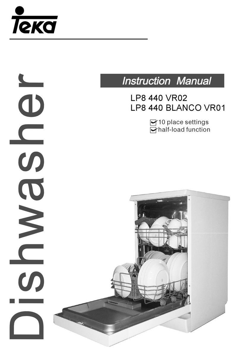 Teka LP8 440 VR02 instruction manual