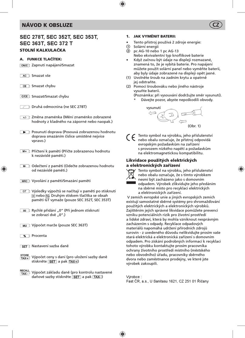 Sencor SEC 278T user guide