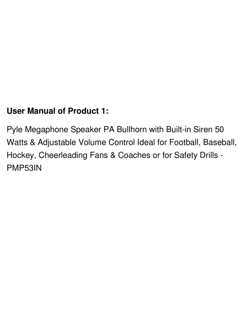 Pyle PMP53IN User manual